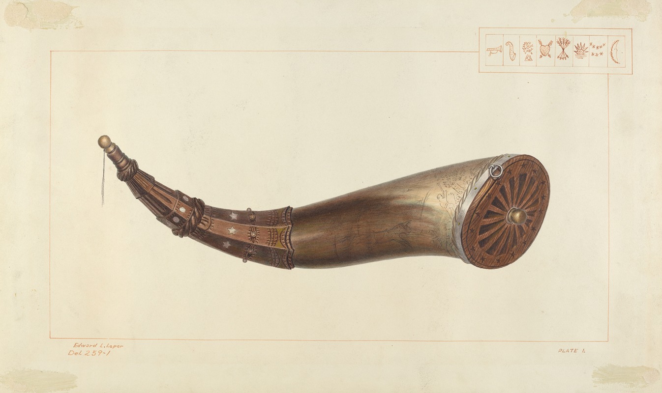 Edward L. Loper - Powder Horn