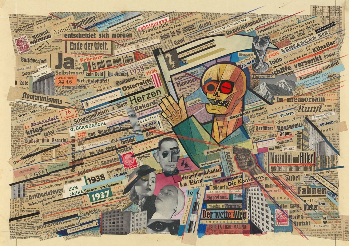 Karl Wiener - Political collage