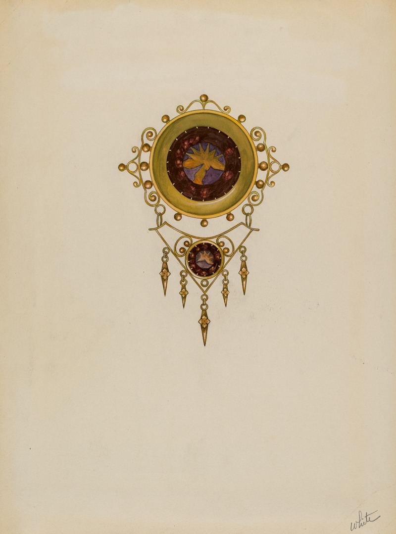 Edward White - Brooch