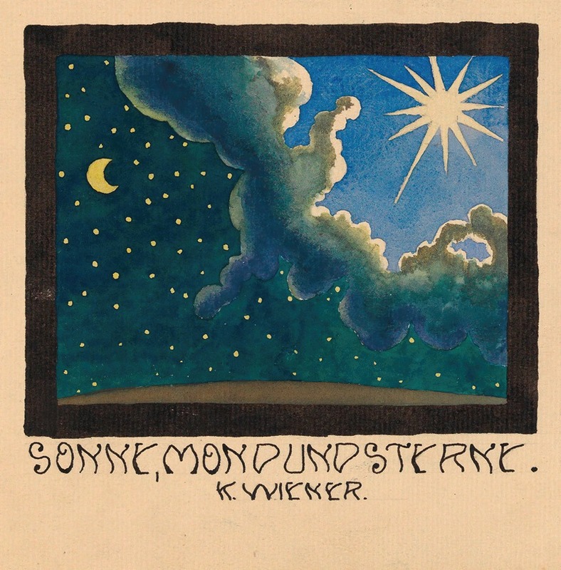 Karl Wiener - Sonne, Mond und Sterne