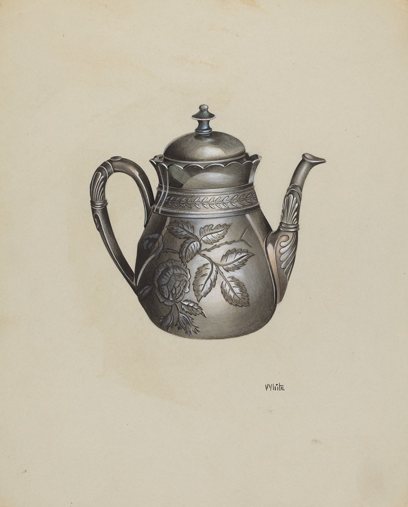 Edward White - Silver Teapot