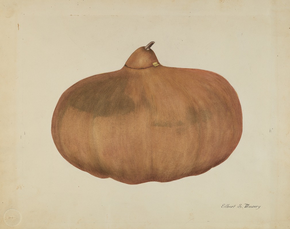 Elbert S. Mowery - Pioneer Salt Gourd