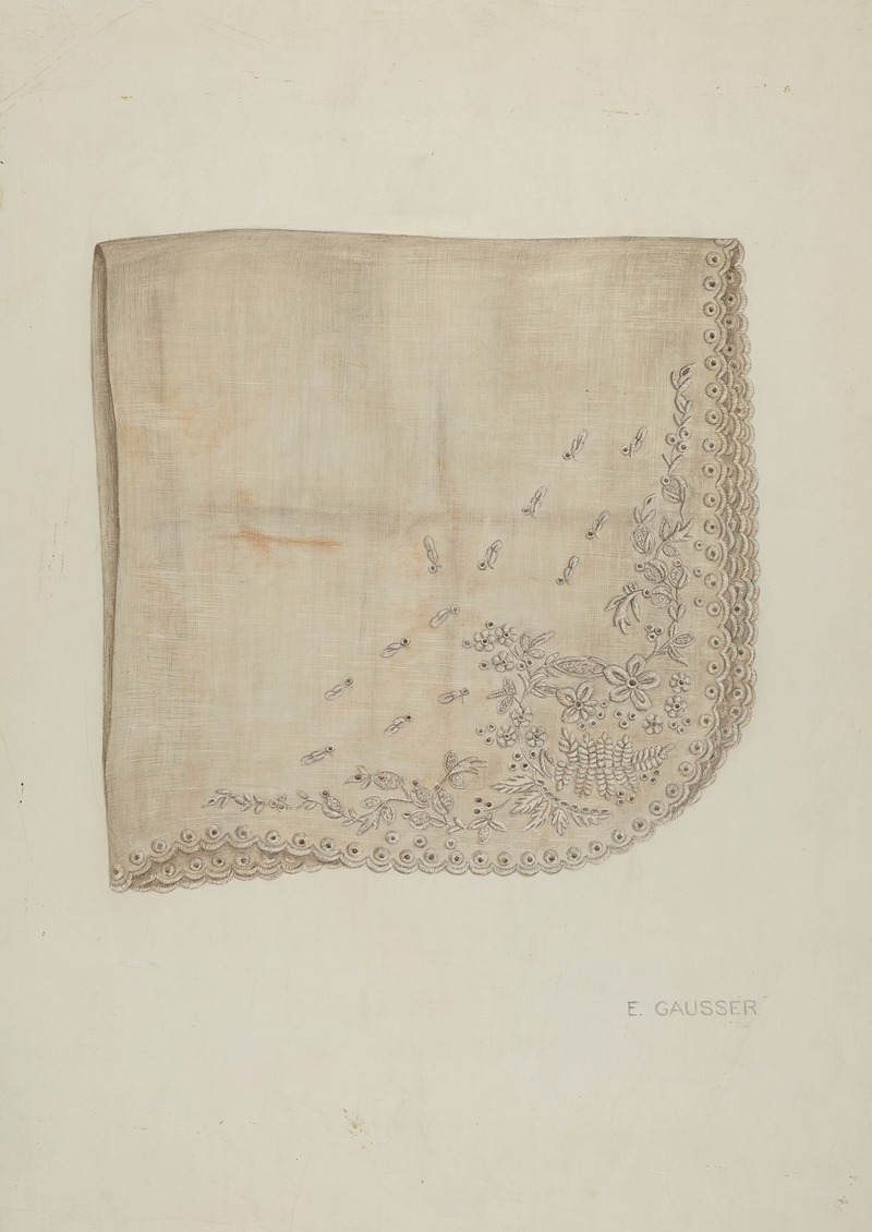 Eleanor Gausser - Wedding Handkerchief