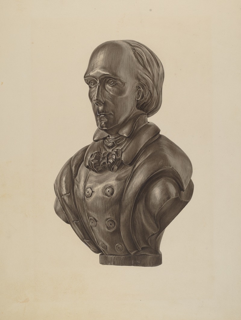 Elisabeth Fulda - Bust of Henry Clay