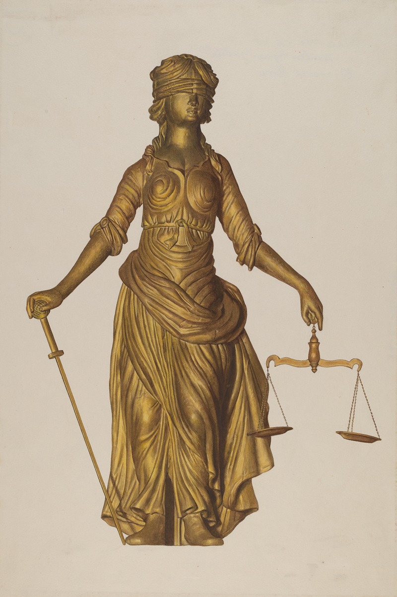 Elizabeth Moutal - Figure of Justice