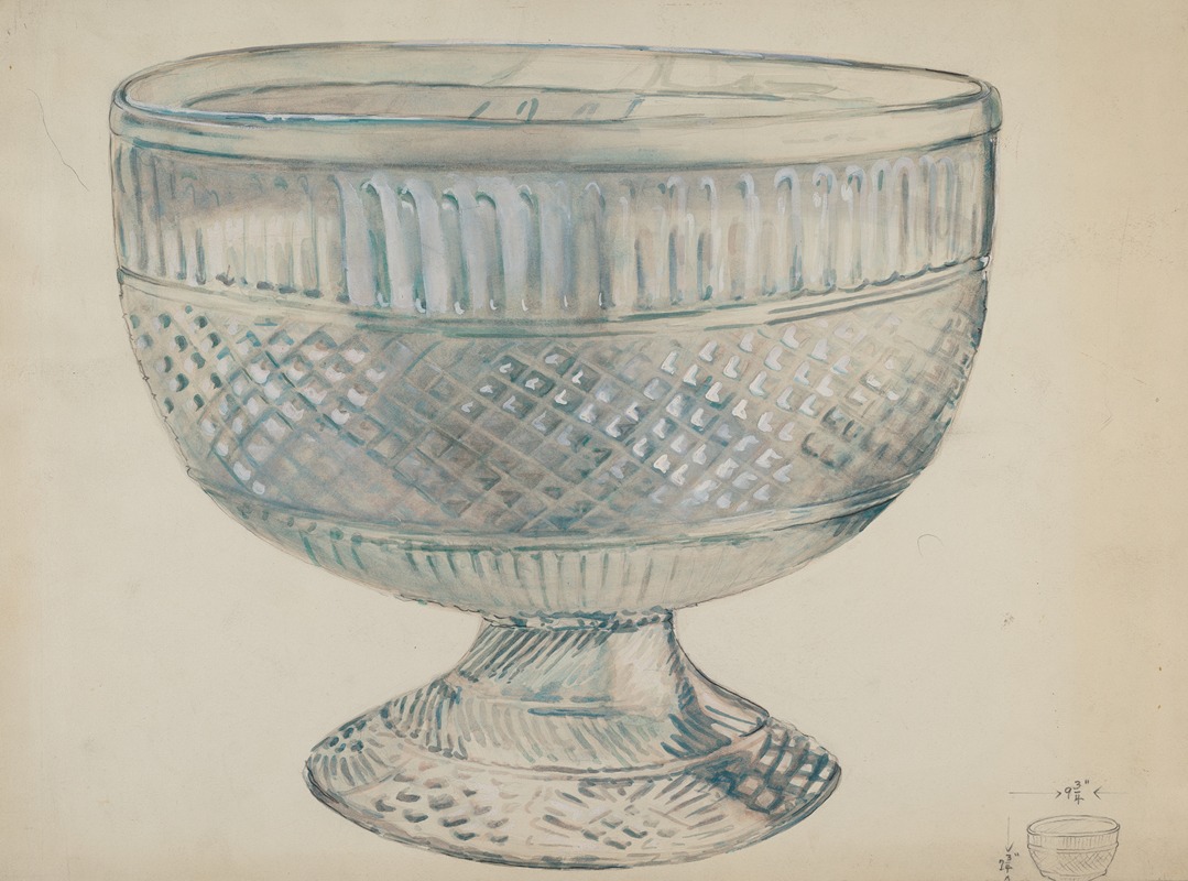 Ella Josephine Sterling - Glass Bowl