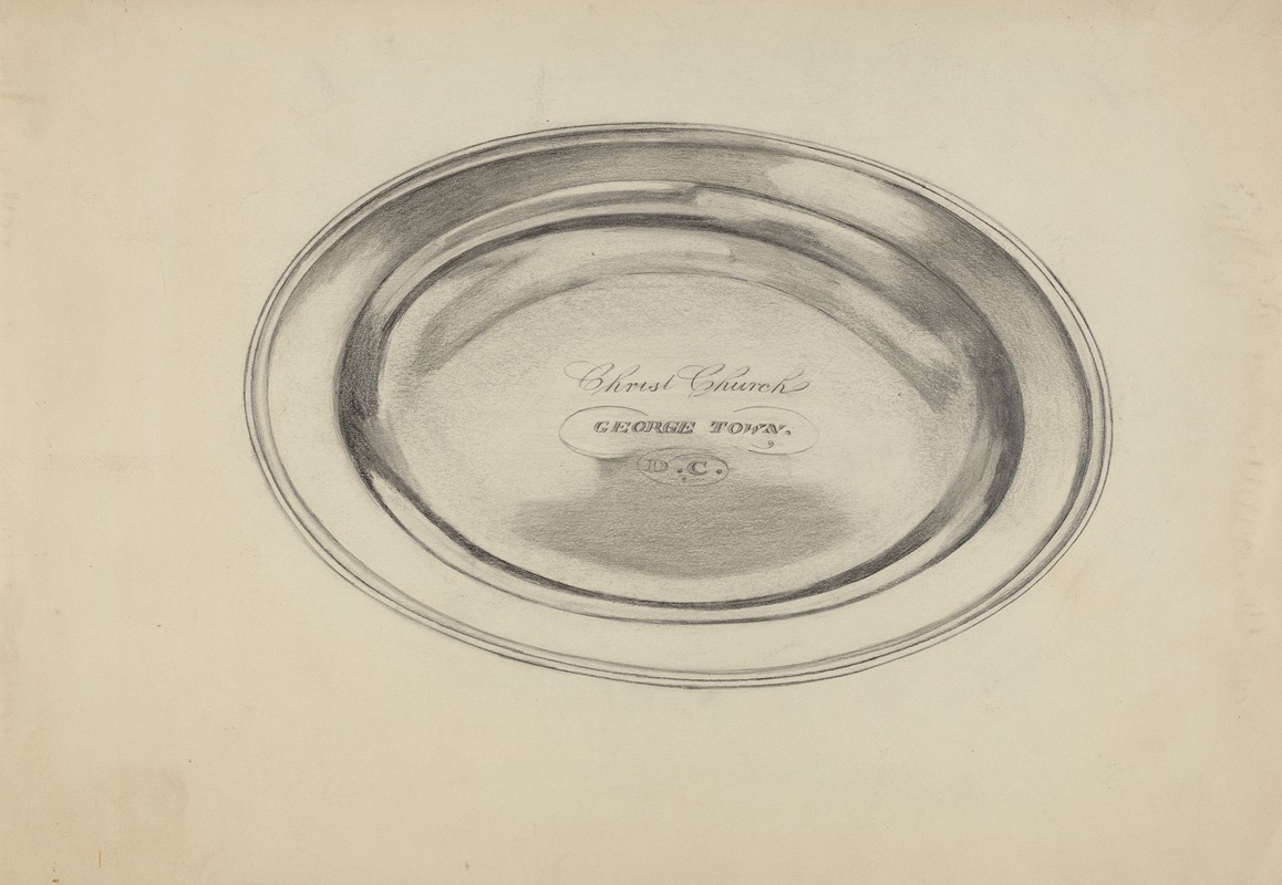 Ella Josephine Sterling - Silver Communion Plate