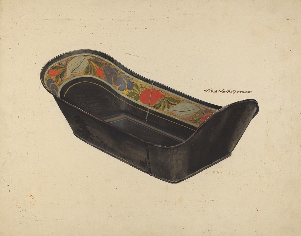 Elmer G. Anderson - Bread Tray