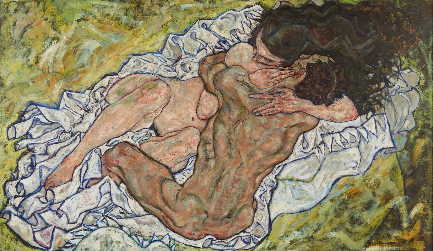 Egon Schiele - Die Umarmung