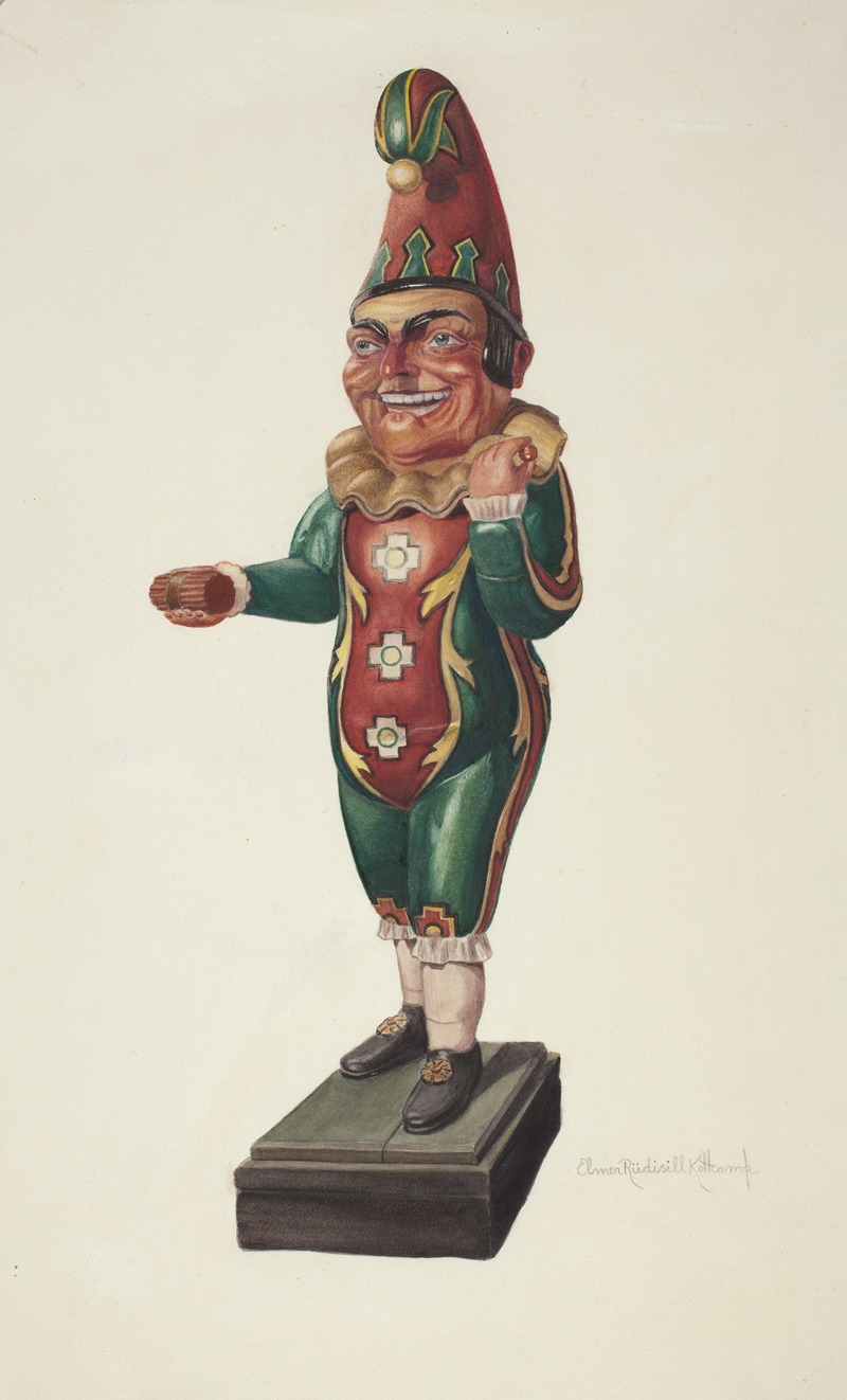 Elmer R. Kottcamp - Cigar Store Figure – Punch