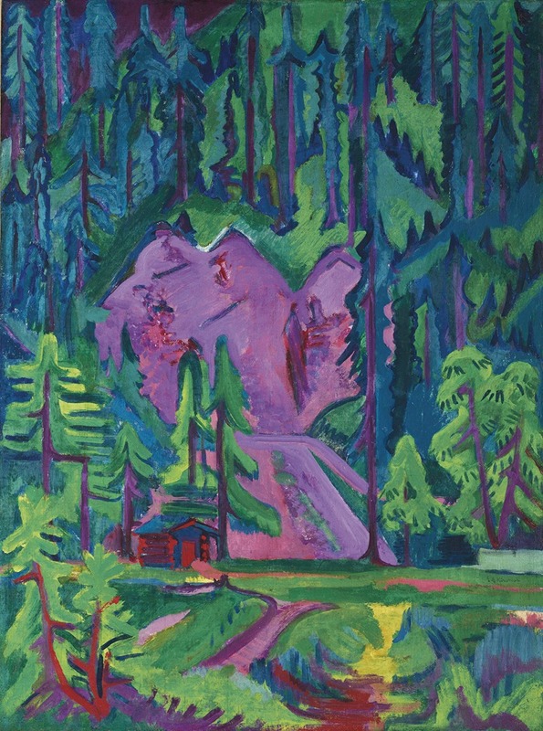 Ernst Ludwig Kirchner - Steinbruch bei Wildboden