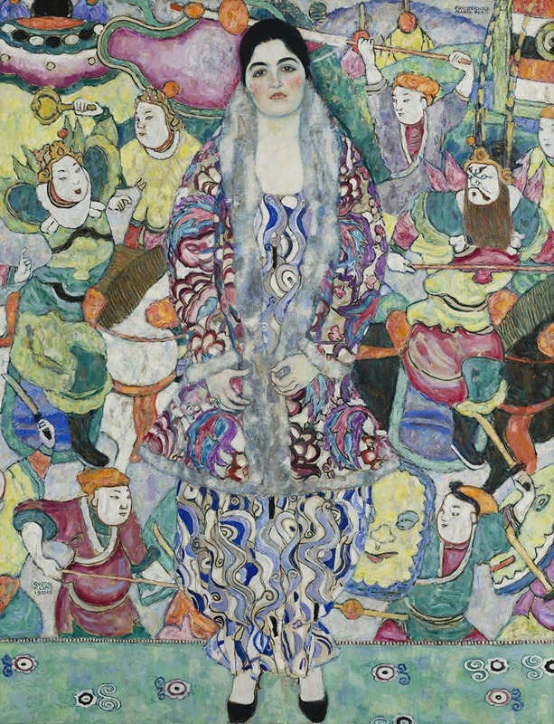 Gustav Klimt - Portrait of Friederike Maria Beer