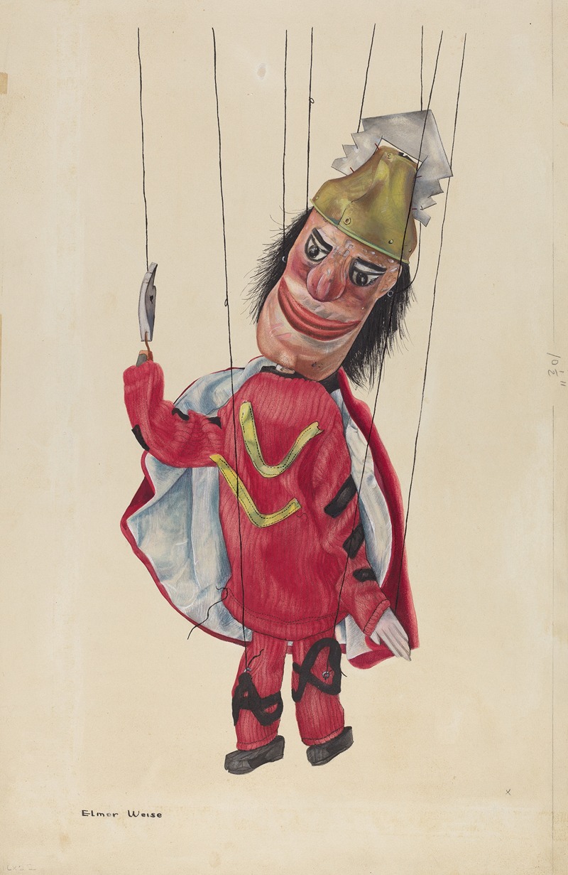 Elmer Weise - Marionette – King Saul