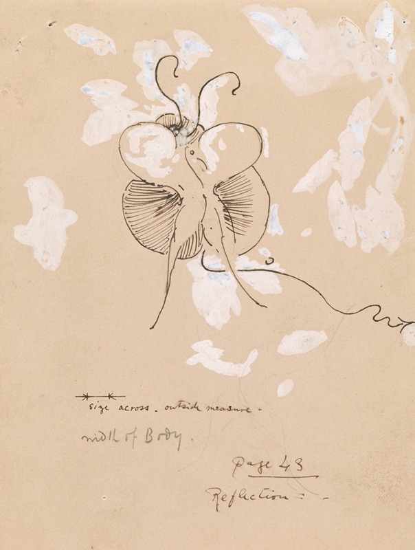 James Abbott McNeill Whistler - Butterfly