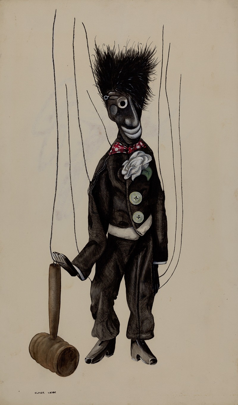 Elmer Weise - Minstrel Marionette