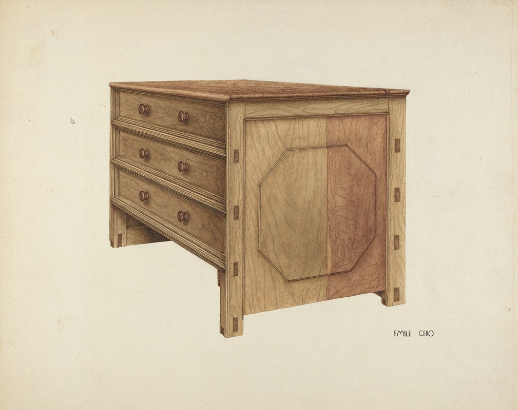 Emile Cero - Wooden Chest