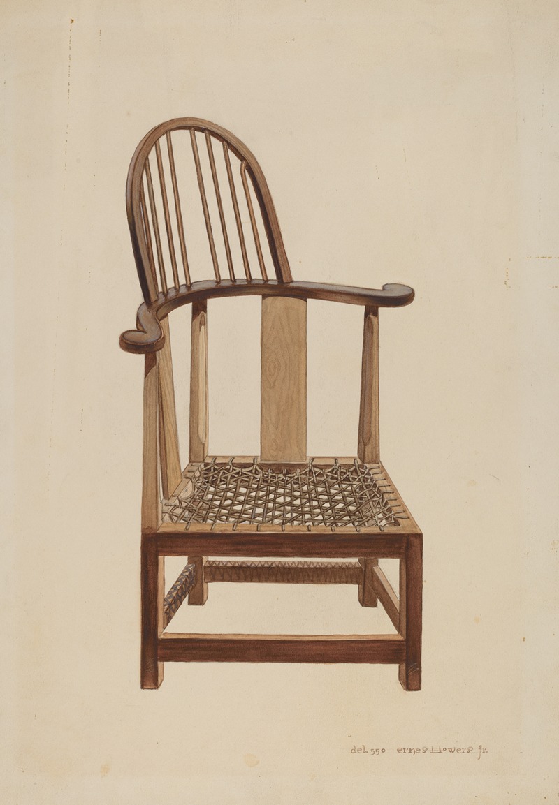 Ernest A. Towers, Jr. - Corner Windsor Chair