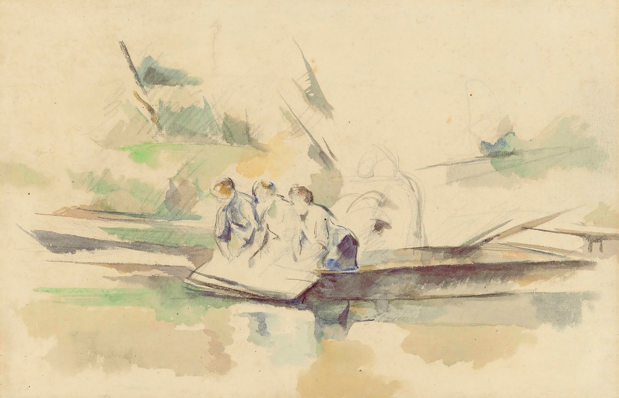 Paul Cézanne - Laveuses