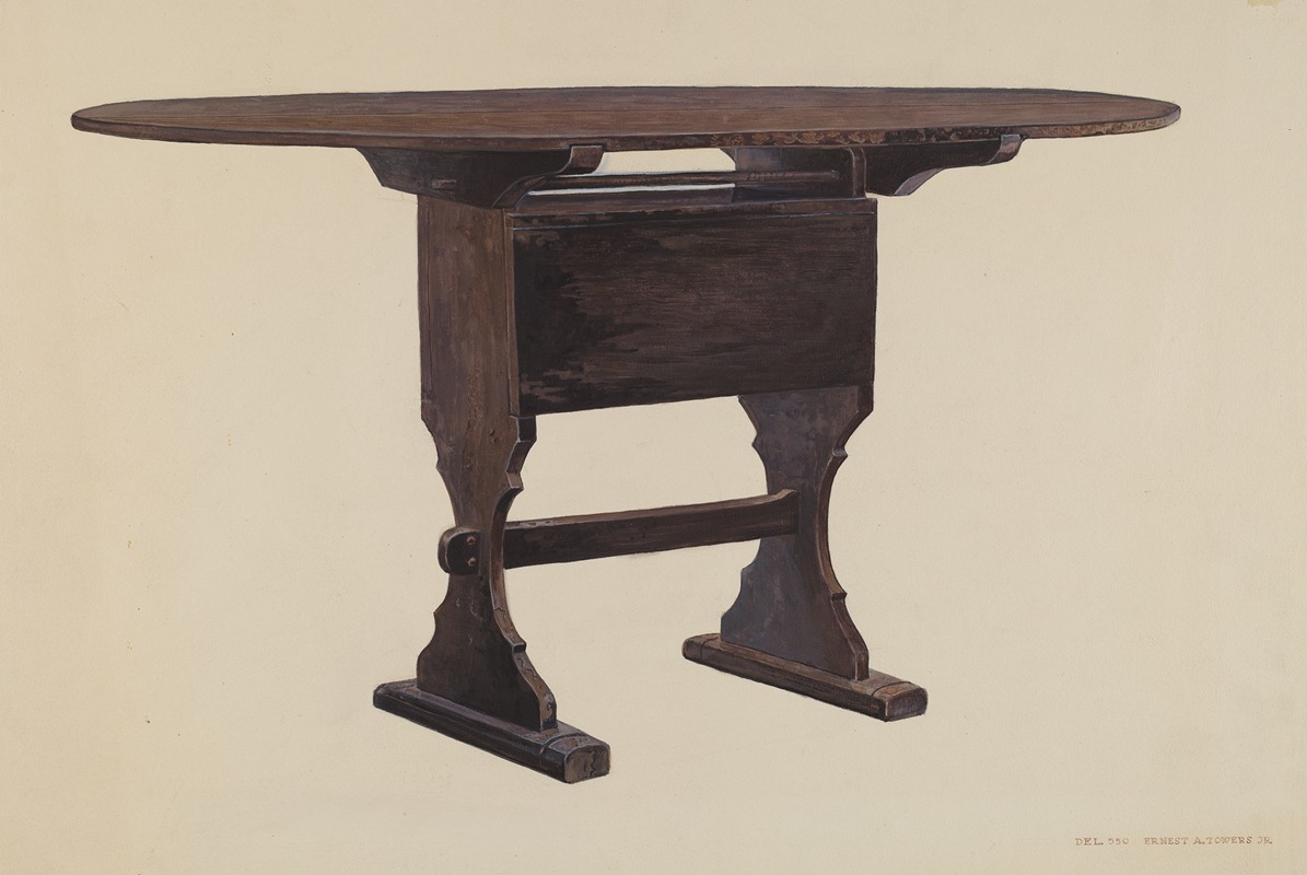 Ernest A. Towers, Jr. - Dining Room Table