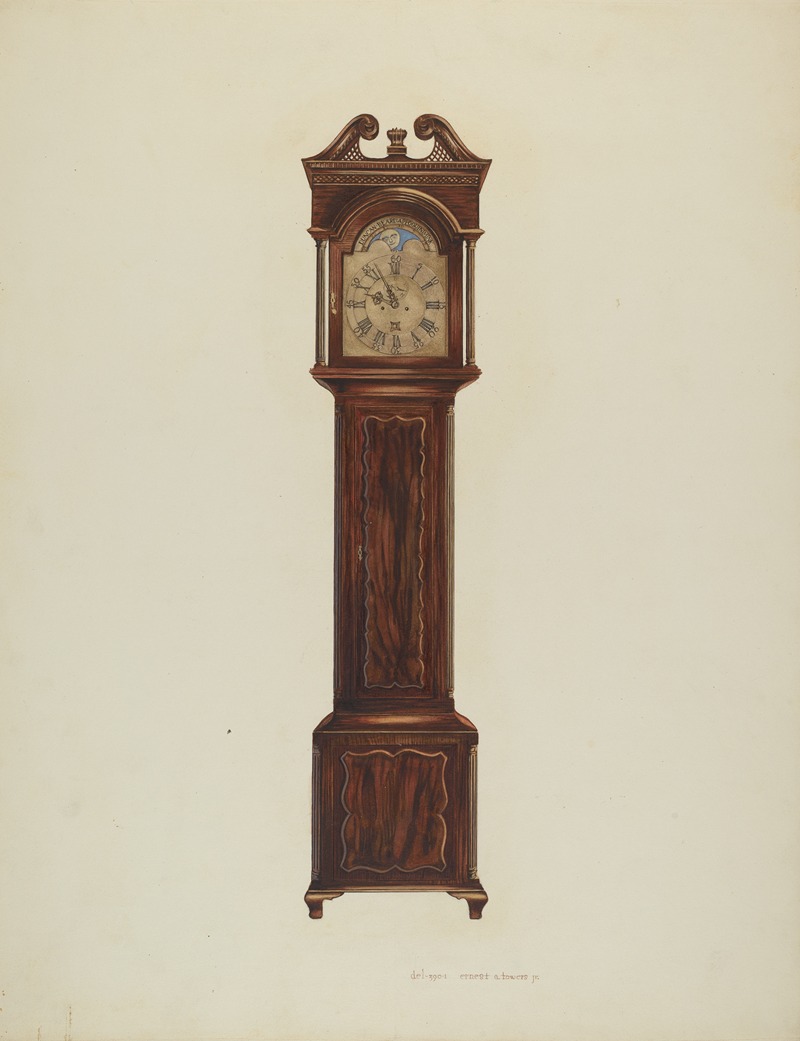 Ernest A. Towers, Jr. - Duncan Beard Grandfather Clock