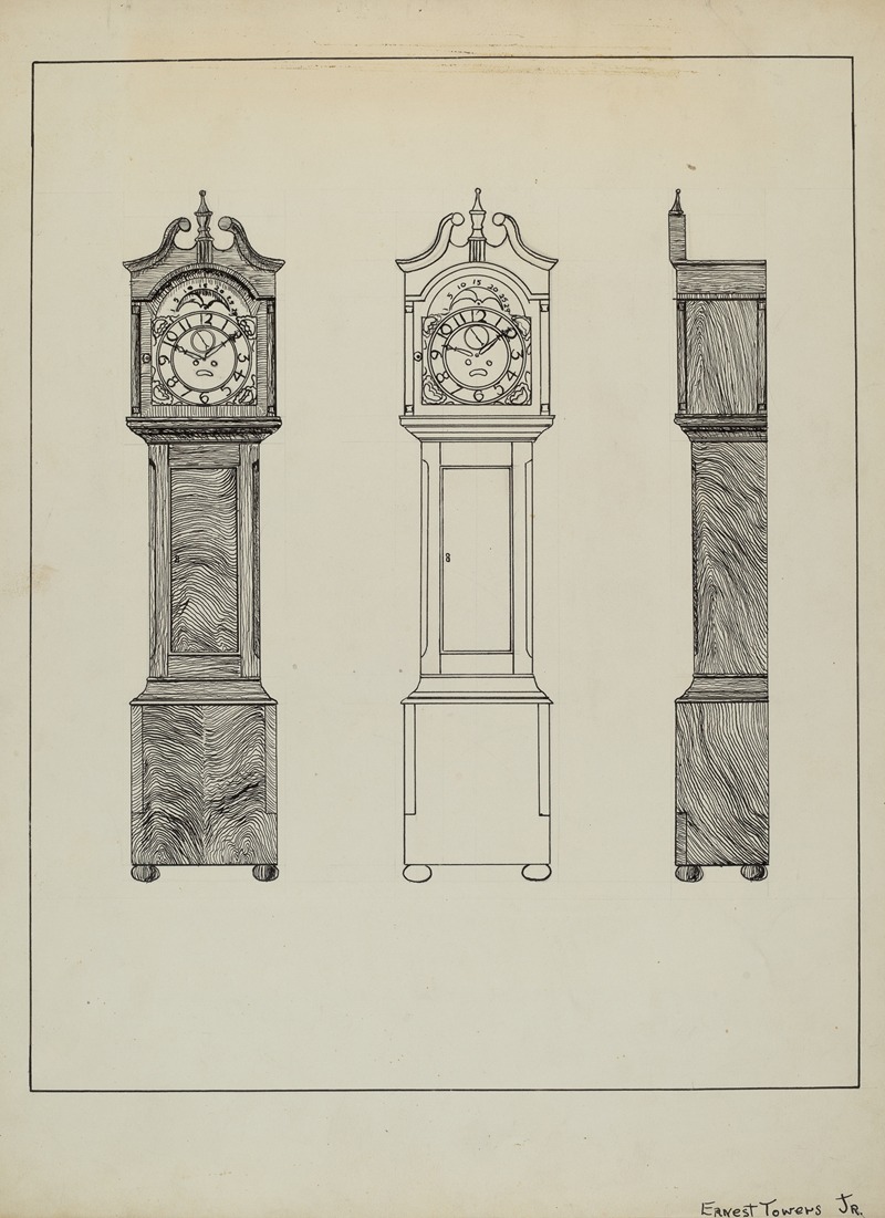 Ernest A. Towers, Jr. - Grandfather Clock