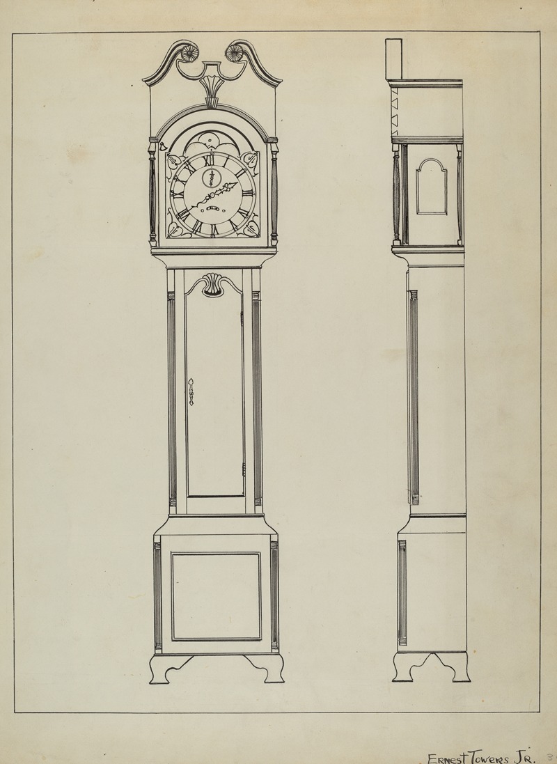 Ernest A. Towers, Jr. - Grandfather’s Clock