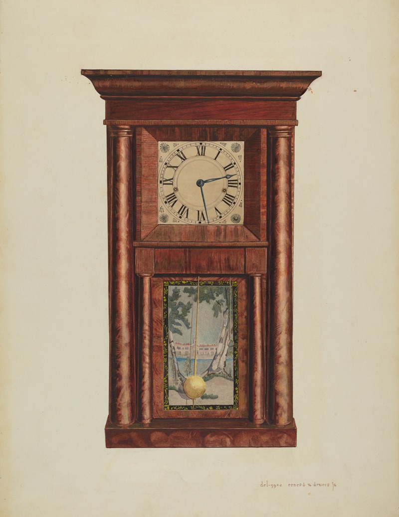Ernest A. Towers, Jr. - Mantel Clock