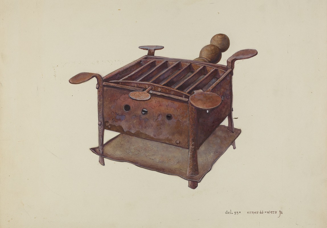 Ernest A. Towers, Jr. - Portable Charcoal Stove