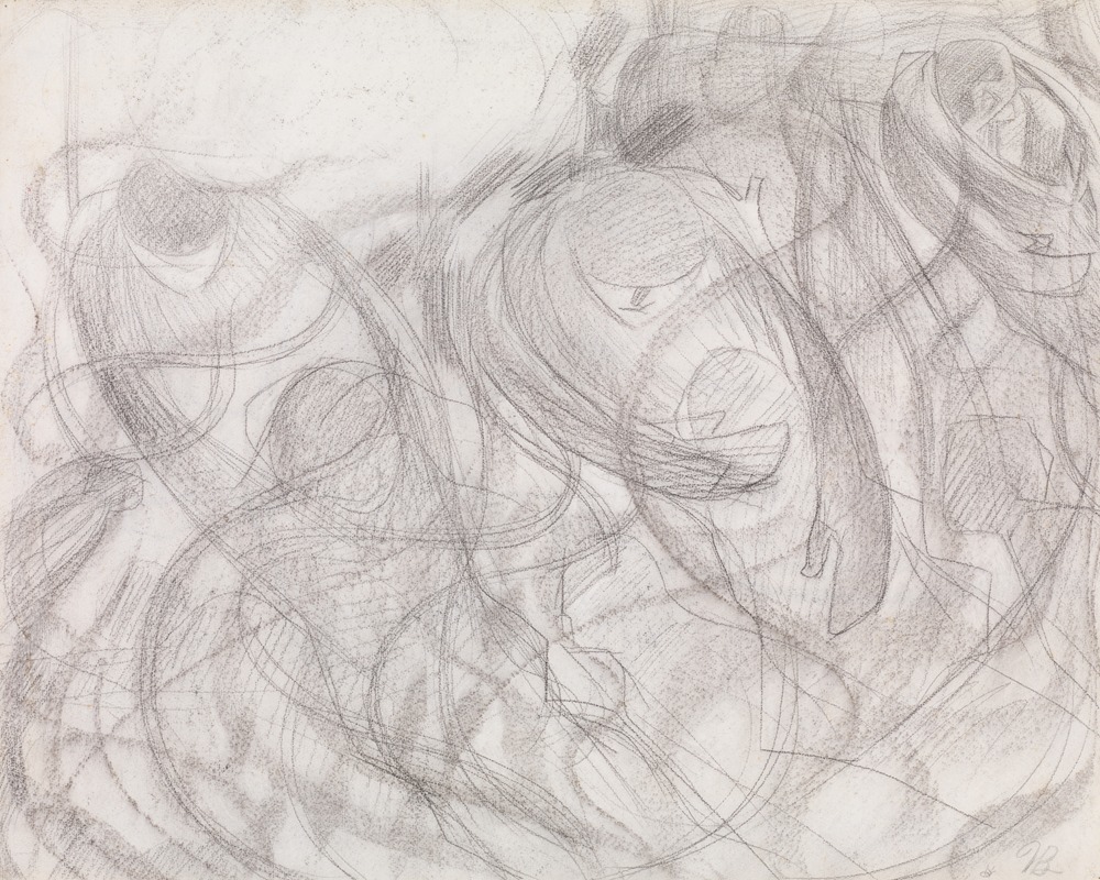 Umberto Boccioni - States of Mind; The Farewells