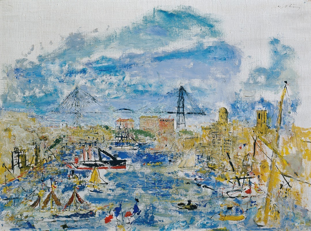 Wilhelm Thöny - Hafen von Marseille