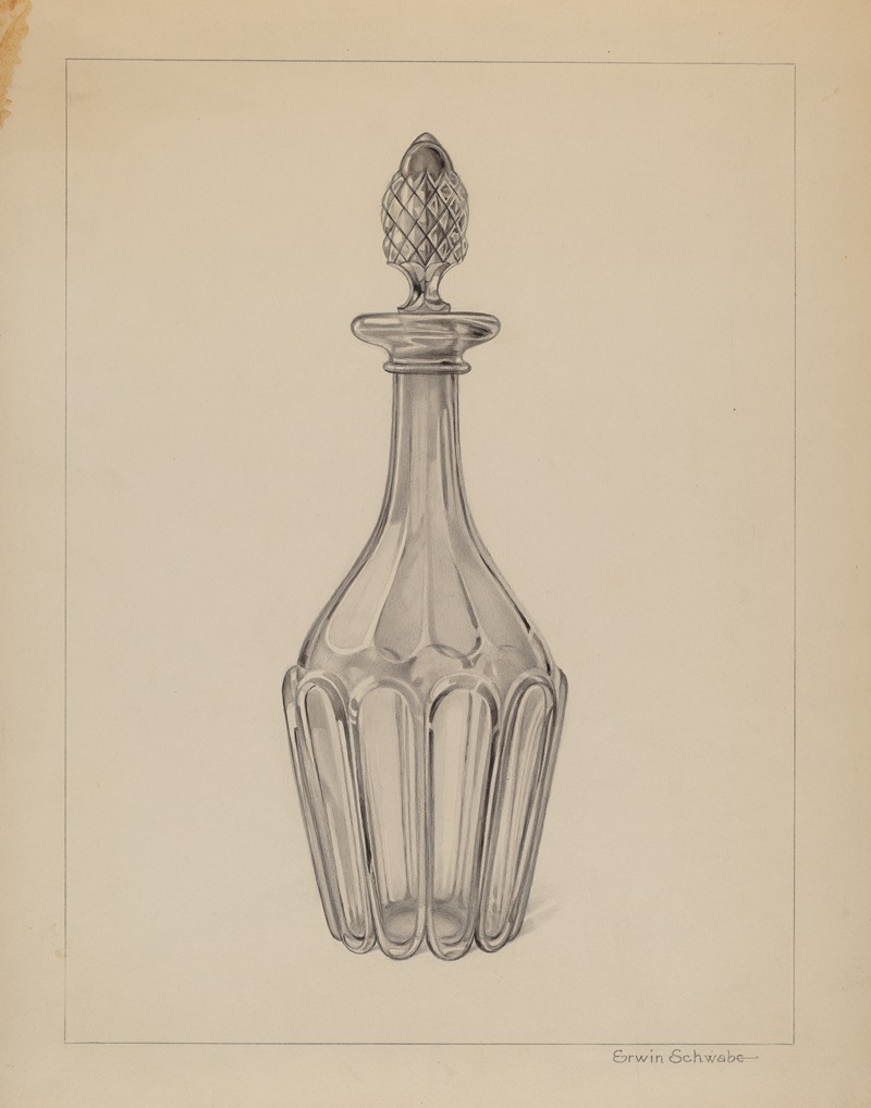 Erwin Schwabe - Glass Wine Decanter