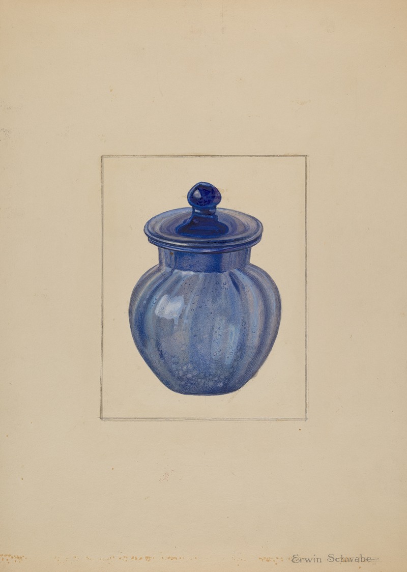 Erwin Schwabe - Rose Petal Jar