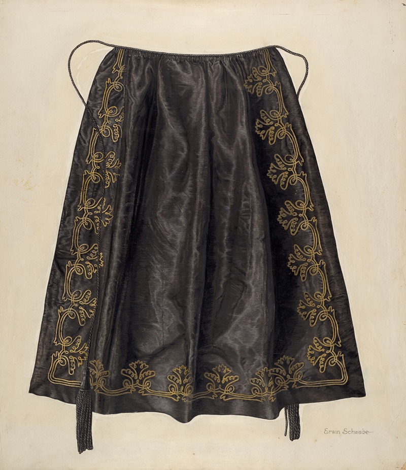 Erwin Schwabe - Silk Apron