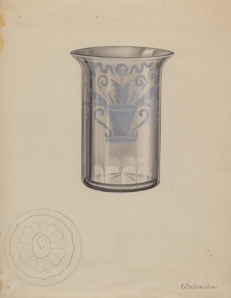 Erwin Schwabe - Stiegel Water Tumbler