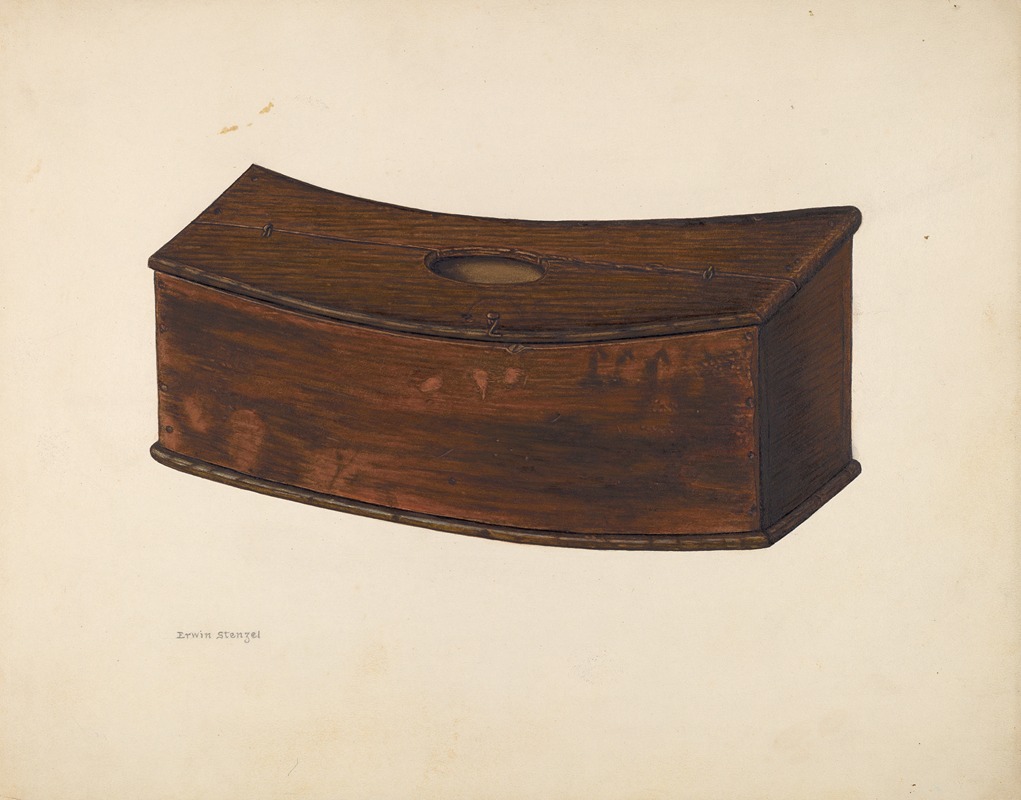 Erwin Stenzel - Wooden Cutlery Box