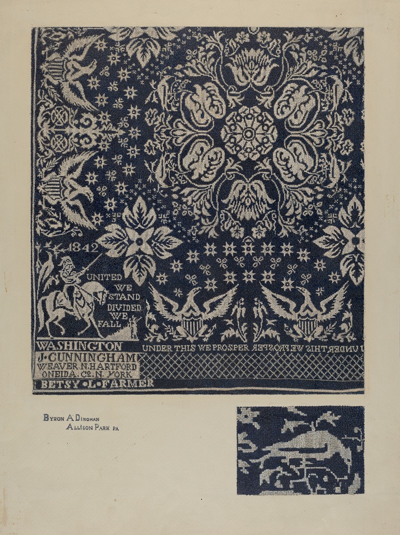 Esther Hansen - Textile of George Washington