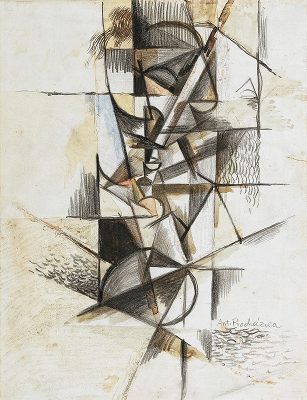 Antonin Procházka - Cubist head