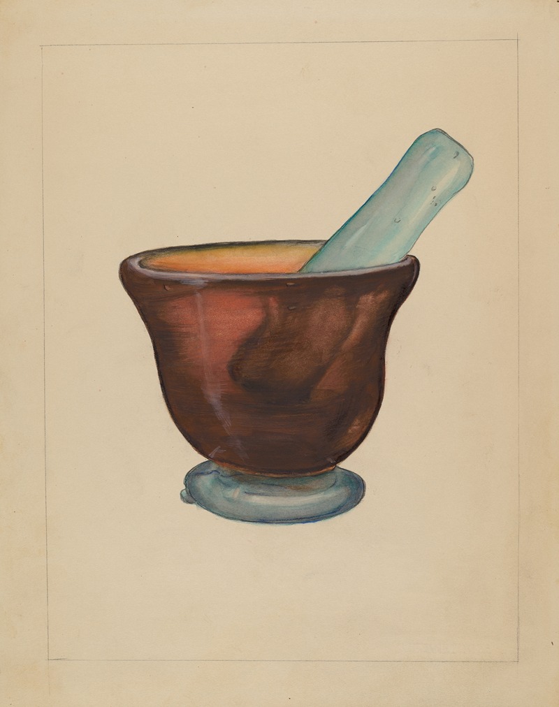 Eugene Barrell - Mortar and Pestle