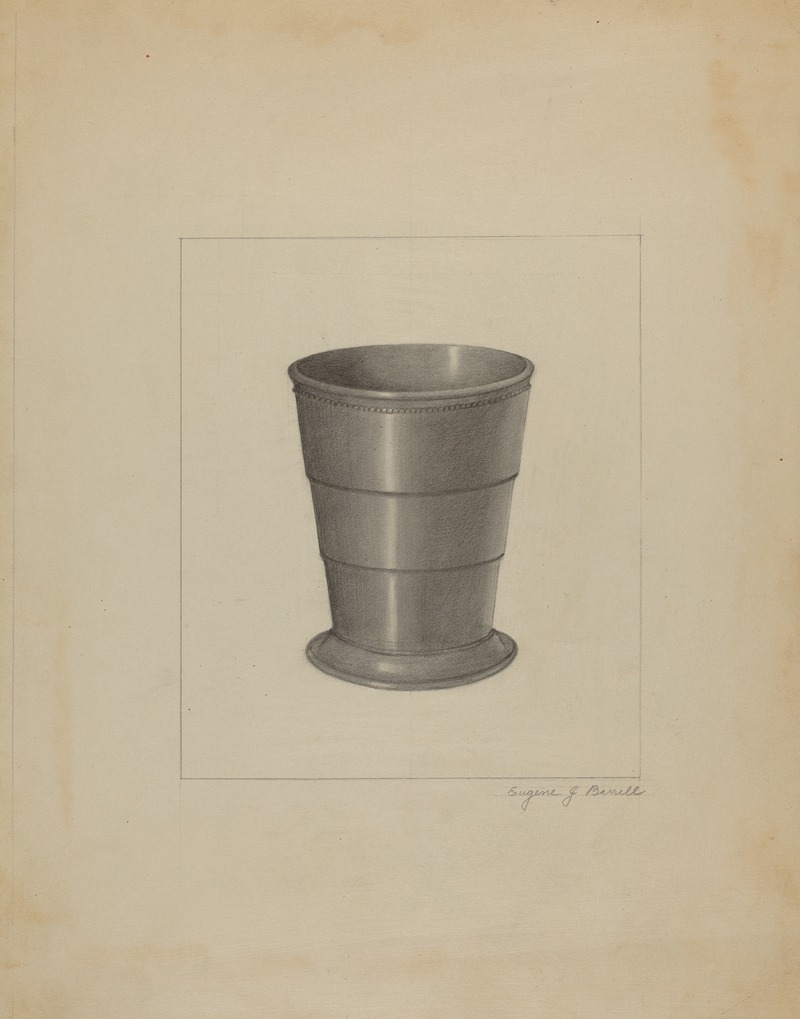 Eugene Barrell - Pewter Cup