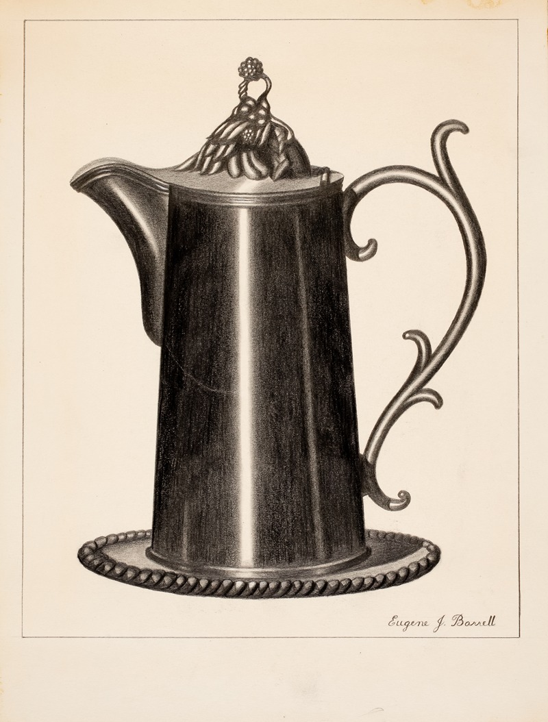 Eugene Barrell - Pewter Flagon