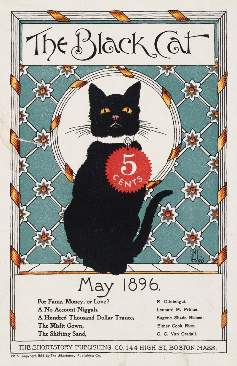 Anonymous - The black cat, May 1896