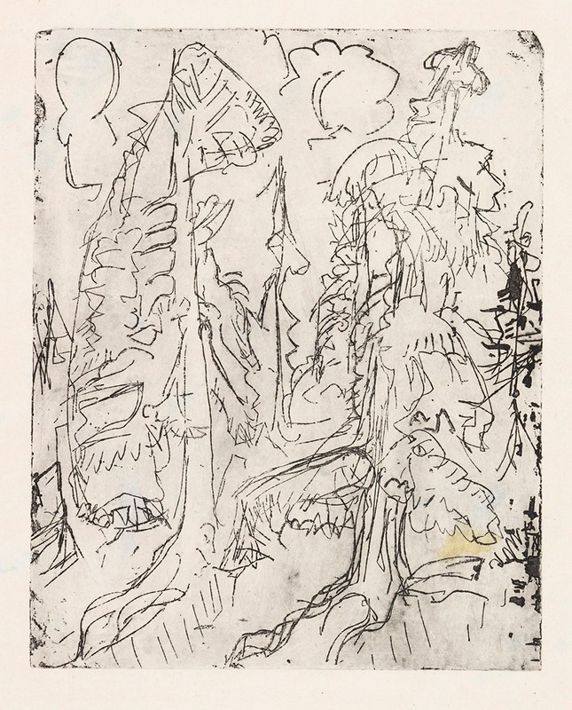 Ernst Ludwig Kirchner - Bergtannen
