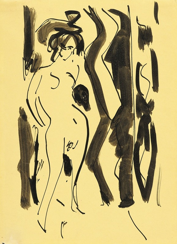 Ernst Ludwig Kirchner - Frauenakt