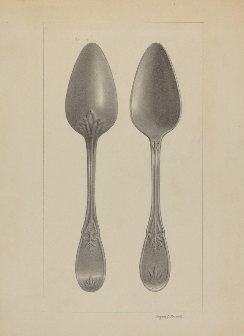 Eugene Barrell - Pewter Spoon