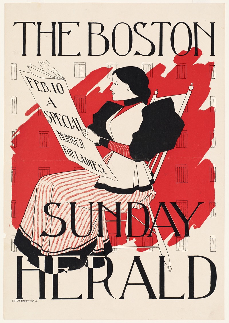 Anonymous - The Boston Sunday herald, Feb. 10. A special number for ladies