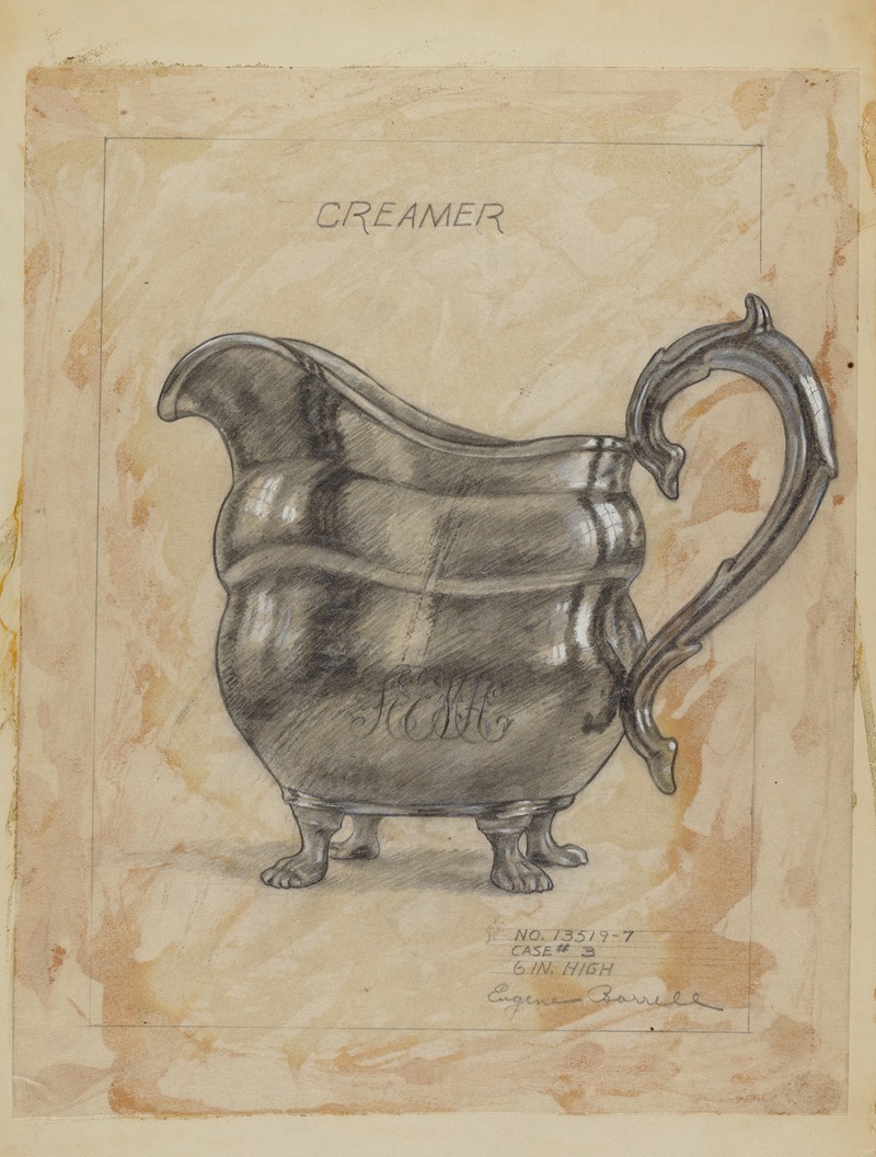 Eugene Barrell - Silver Creamer