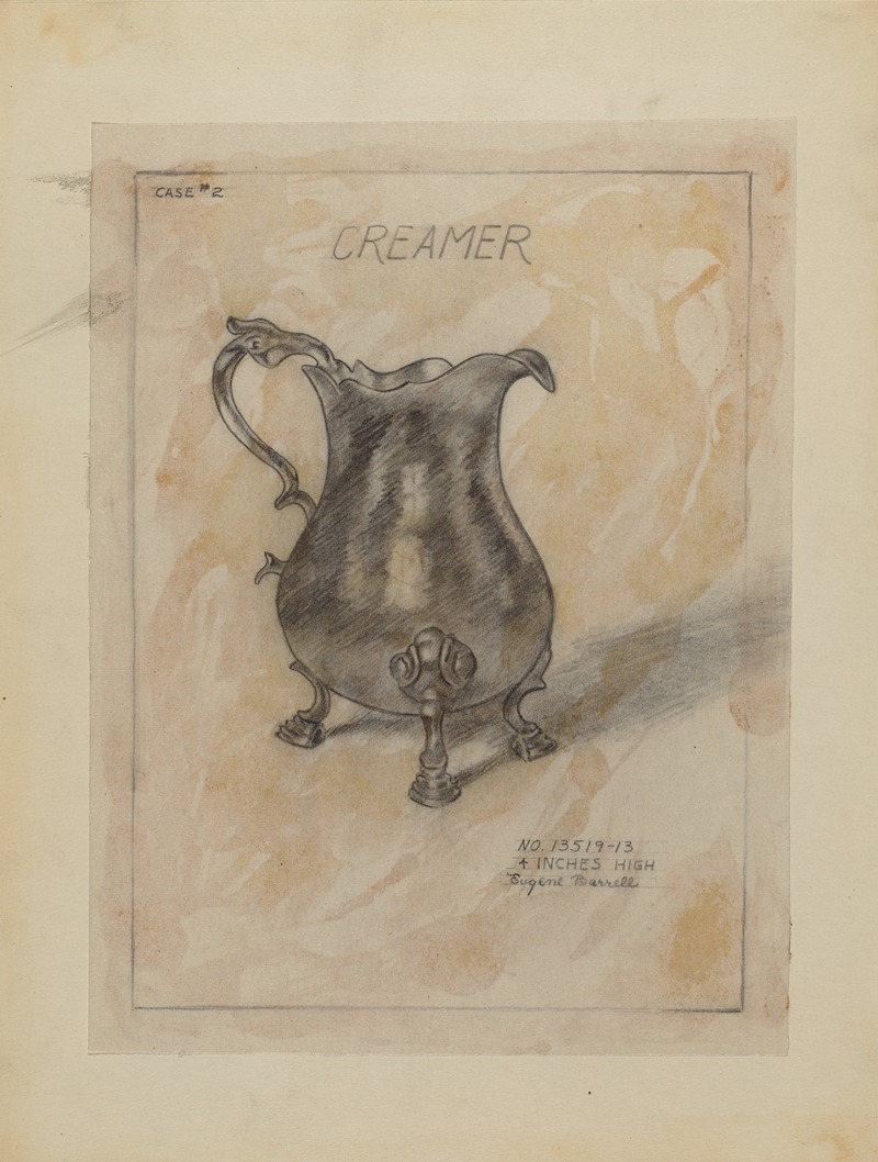 Eugene Barrell - Silver Creamer