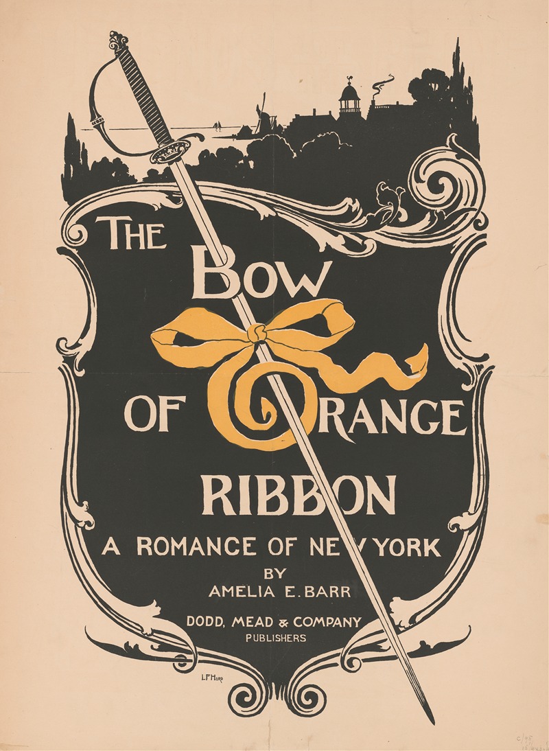 L. Fred Hurd - The bow of orange ribbon