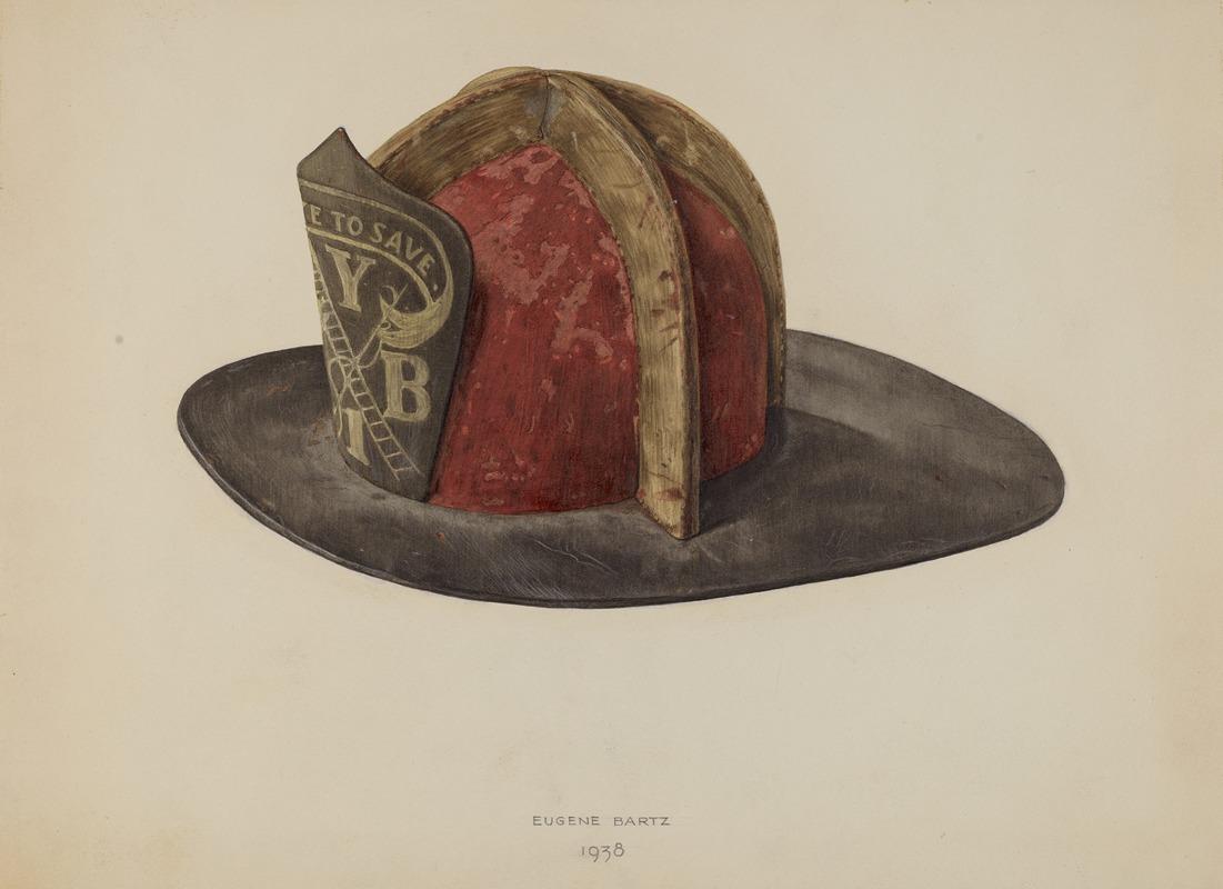 Eugene Bartz - Fireman’s Helmet