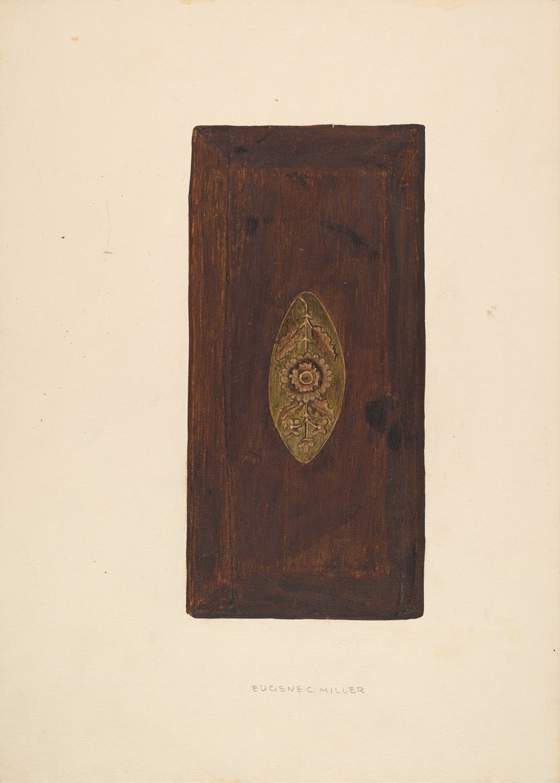 Eugene C. Miller - Tobacco Box Cover